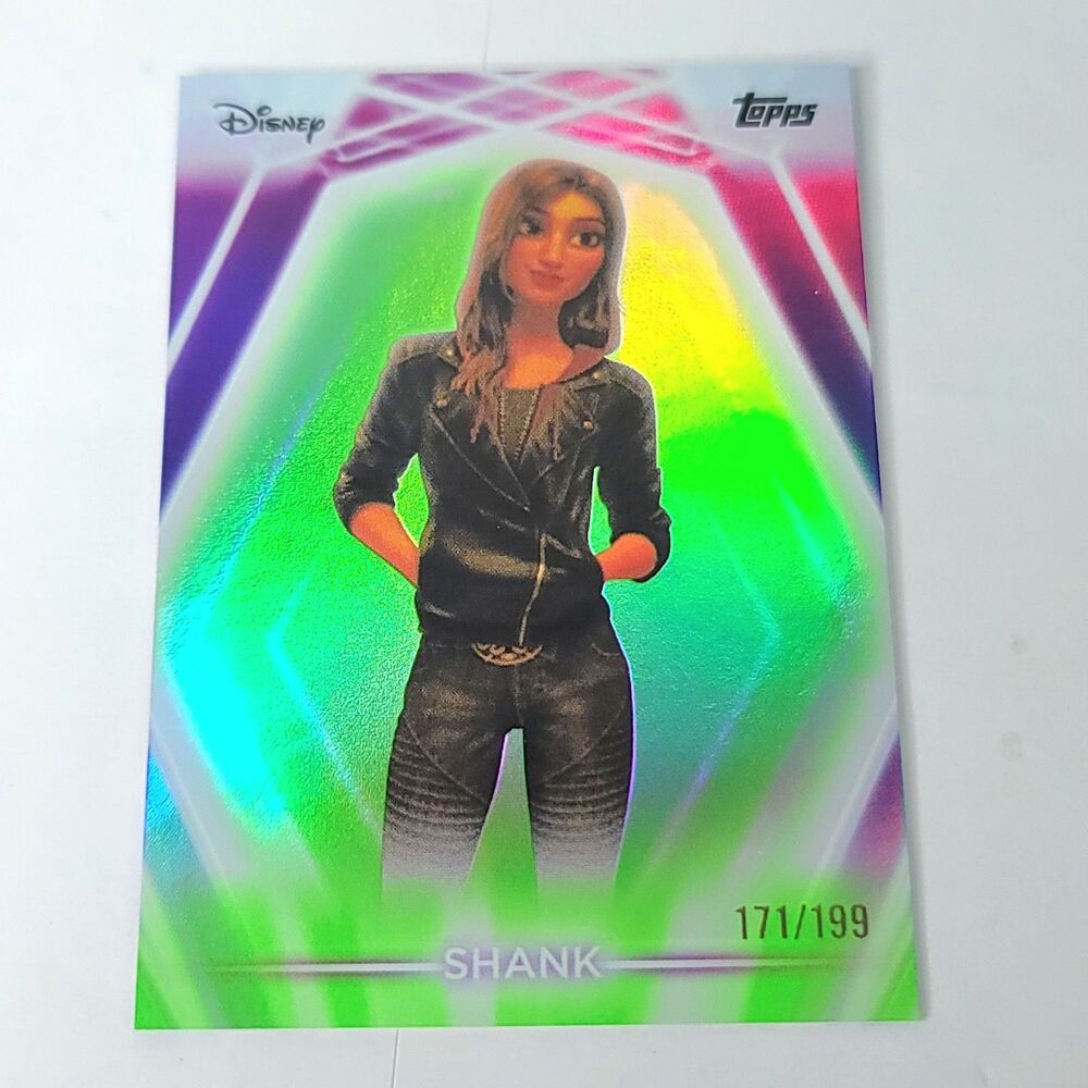 Shank Topps 2026 Disney Neon Holo Parallel Refractor Limited 171/199